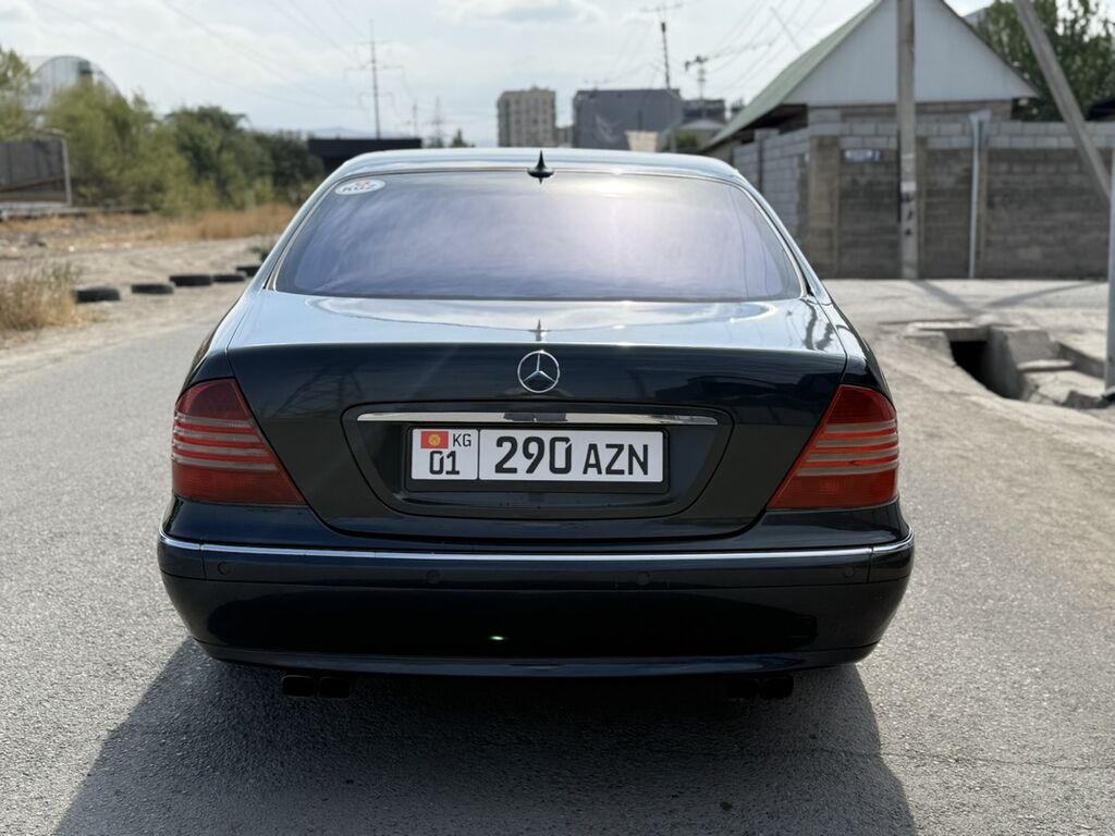 Mercedes-Benz S-Class: 2002 г., 4.3 л, Автомат, Бензин, Седан: фото 5