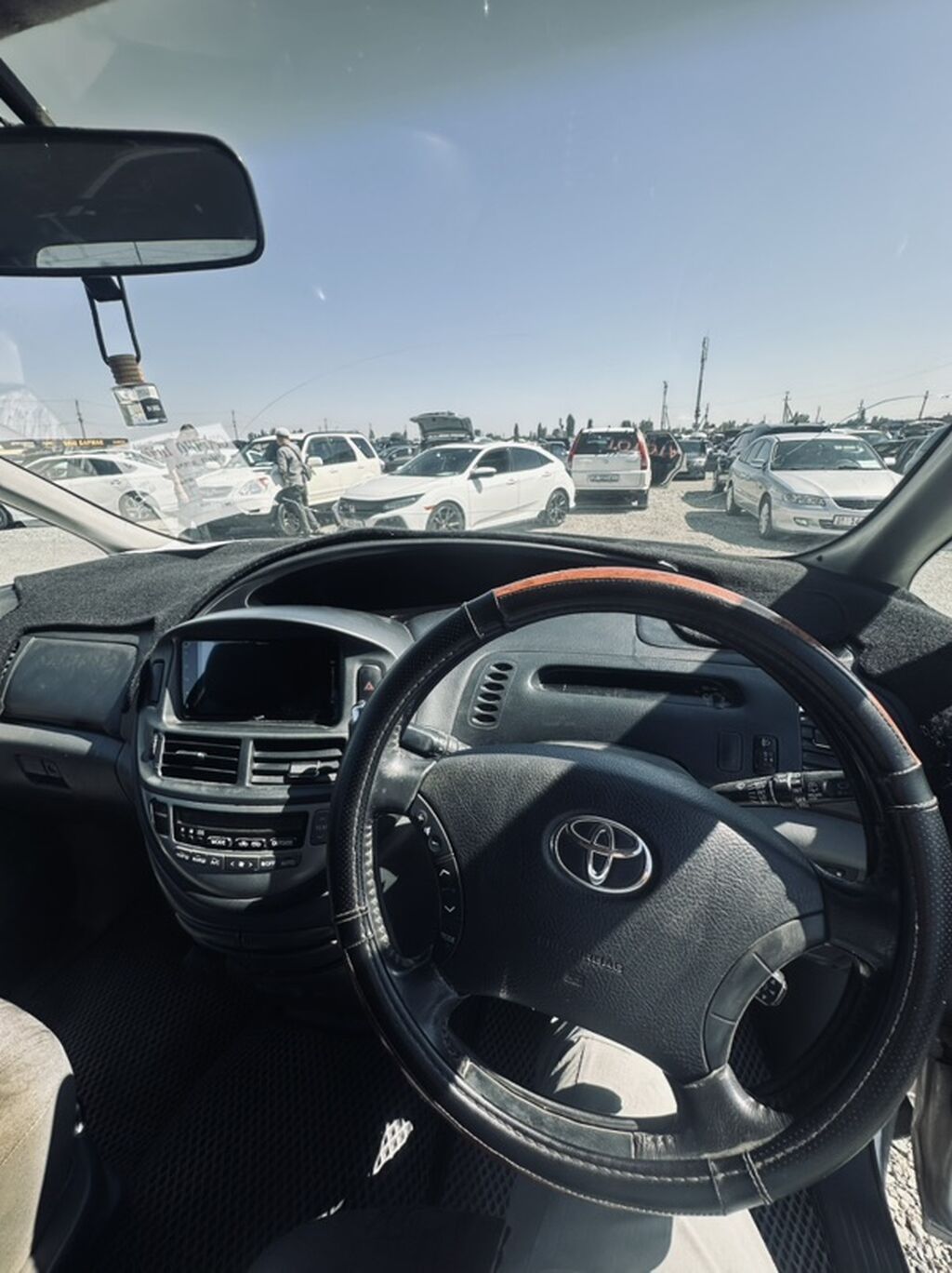 Toyota Estima: 2004 г., 2.4 л, Автомат, Бензин, Минивэн: фото 8