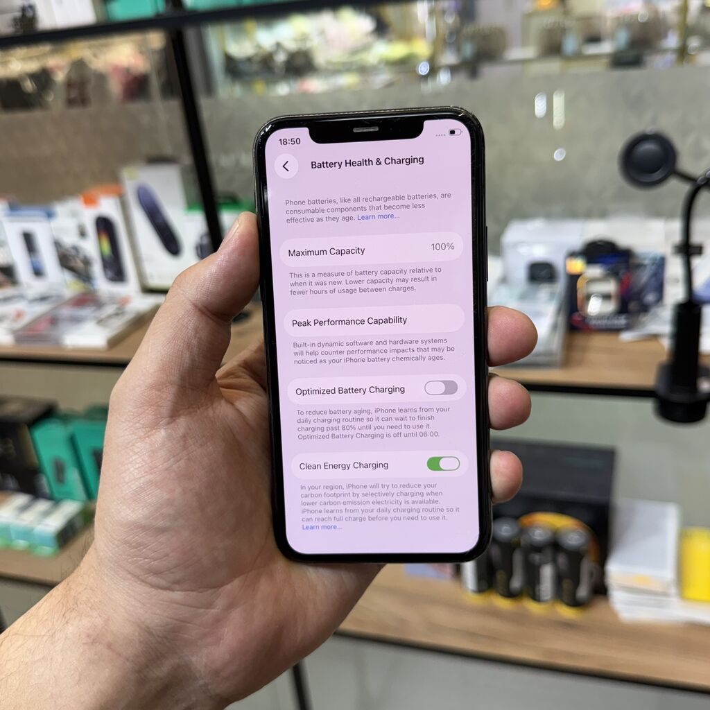 IPhone 11 Pro, Б/у, 256 ГБ, Alpine Green, Защитное стекло, 100 %: фото 8
