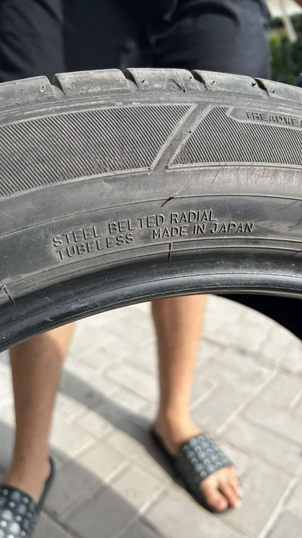 Шины 235 / 55 / R 20, Лето, Б/у, Комплект, Внедорожные (АТ/МТ), Dunlop: фото 5