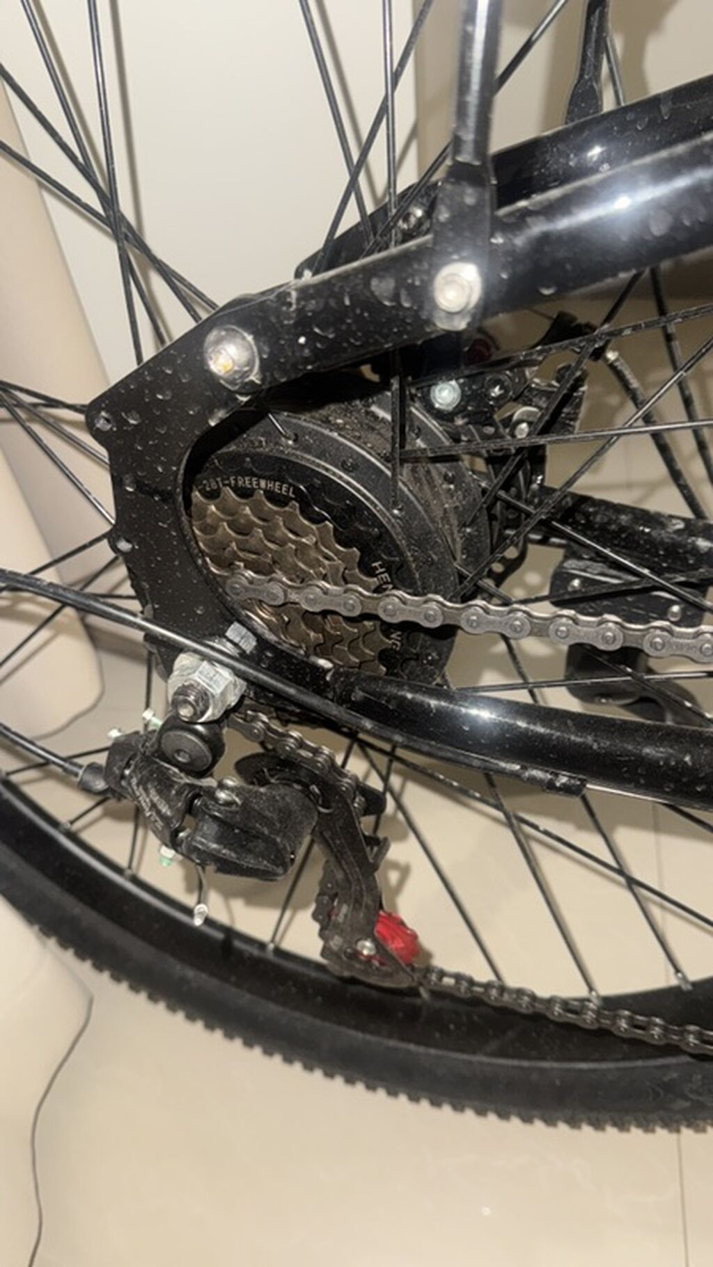 Горный электровелосипед LIMIT E-Bike (черный) - Рама: с центральным: фото 4