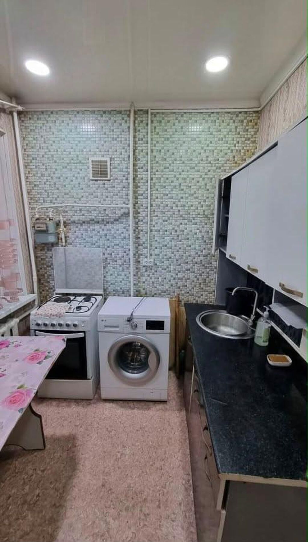 1 комната, 33 м², Пишпек Индивидуалка, 3 этаж, Требуется ремонт: фото 4