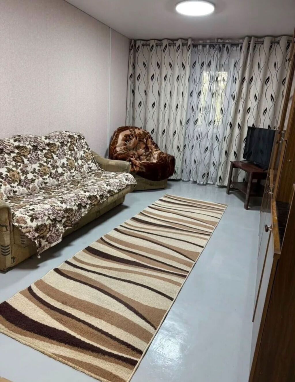 1 комната, 40 м², 4 мкр 104 серия, 4 этаж, Дизайнерский ремонт: фото 3