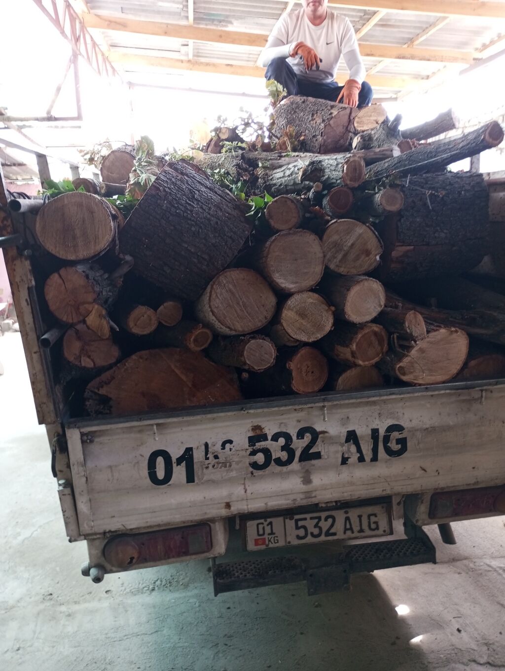 Продаю дрова портер пеньками бесплатная доставка: 7000 KGS Дрова ...