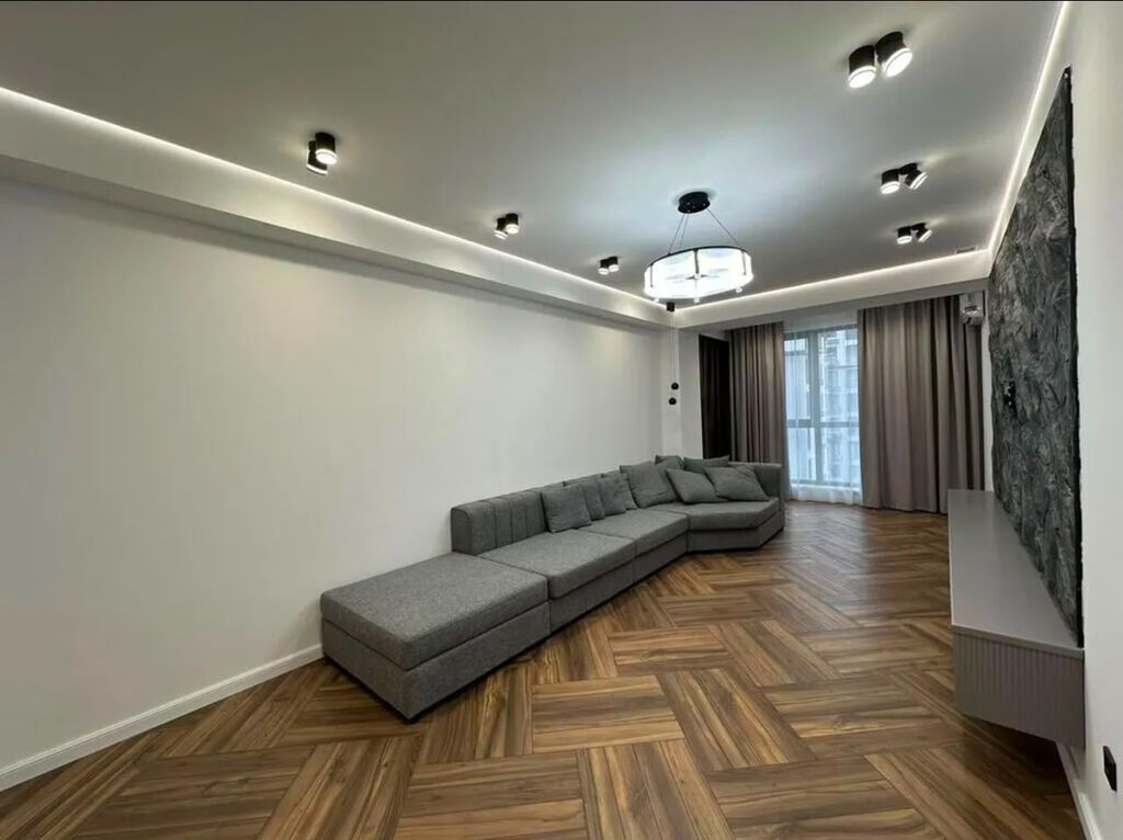 3 комнаты, 109 м², Асанбай мкр Элитка, 8 этаж, Дизайнерский ремонт: фото 3