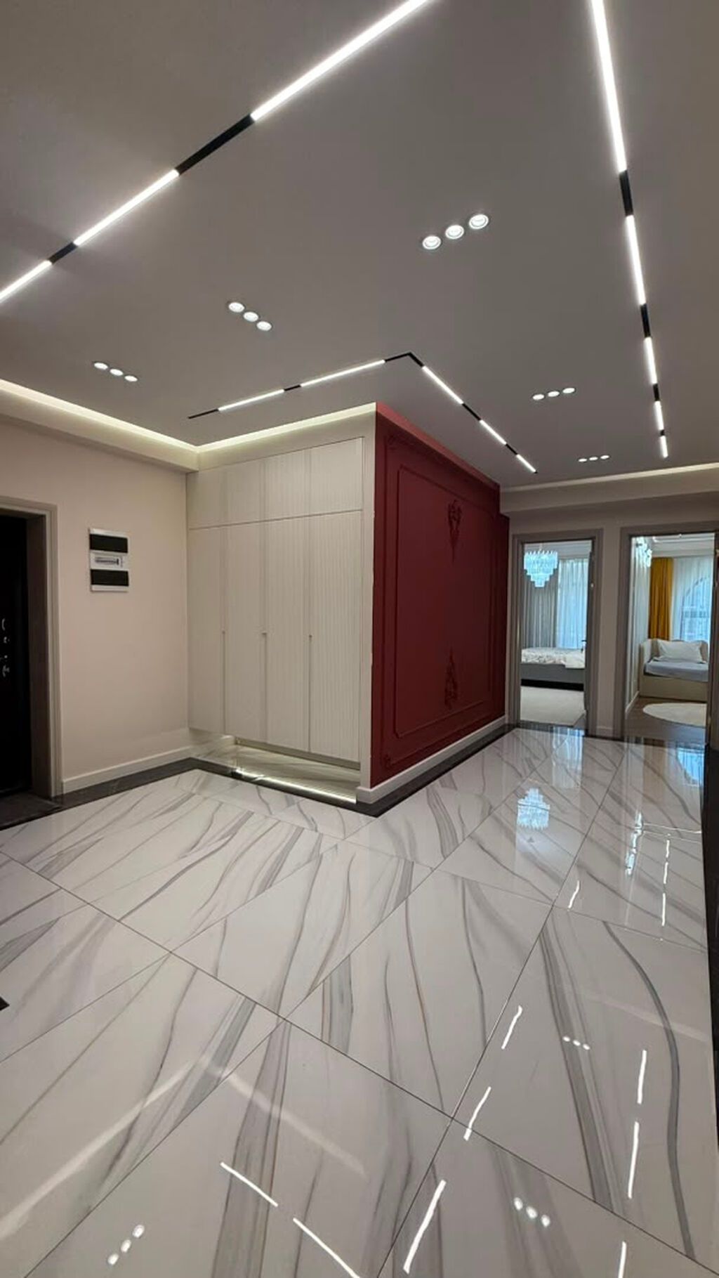 3 комнаты, 116 м², Асанбай мкр 6 этаж, Дизайнерский ремонт: фото 3