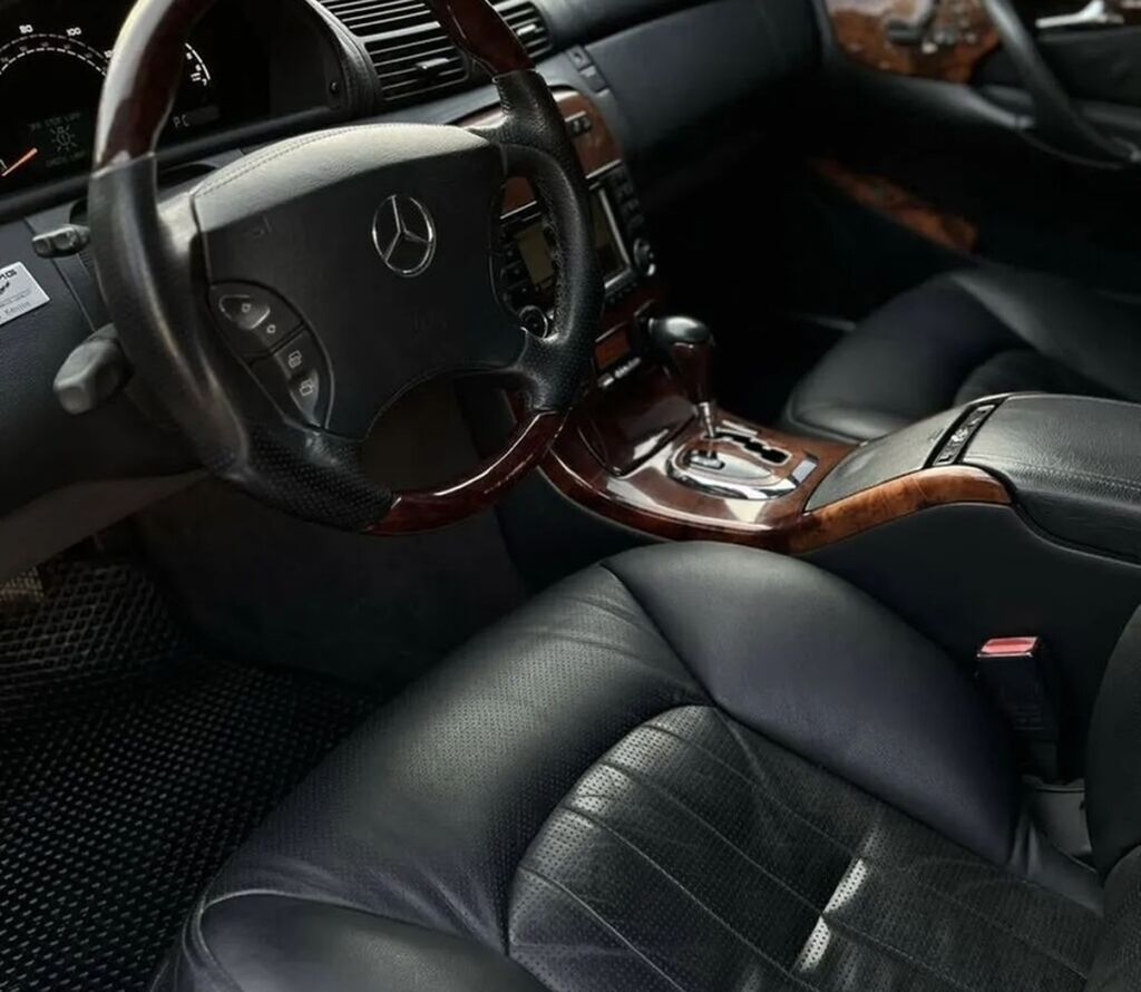 Mercedes-Benz CL- Class AMG: 2003 г., 5.4 л, Автомат, Бензин, Купе: фото 4