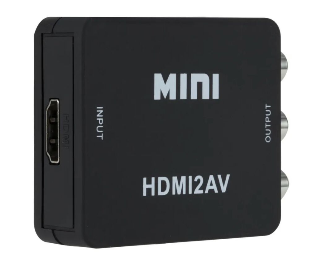 Мини-конвертер HDMI → AV (RCA) Мини-конвертер HDMI → AV: фото 4