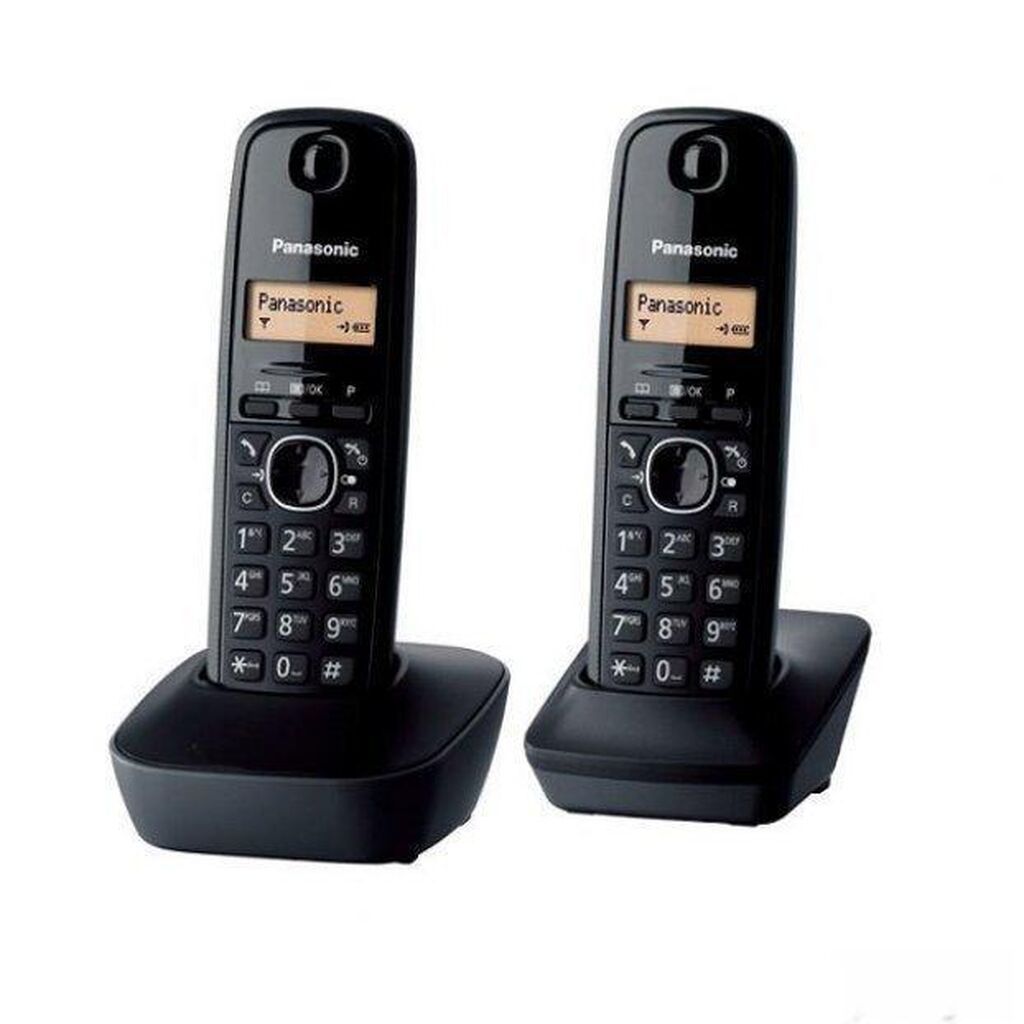 Fiksni telefoni: Panasonic bežični telefon KX-TG1612FXSet od 2 slušalice, 1 baze i 1