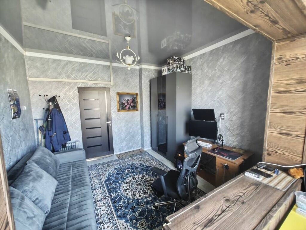 2 комнаты, 46 м², Аламедин-1 мкр 105 серия, 5 этаж, Свежий ремонт: фото 4
