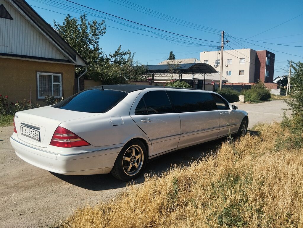 Mercedes-Benz S-Class: 2000 г., 4.3 л, Автомат, Бензин, Лимузин: фото 4