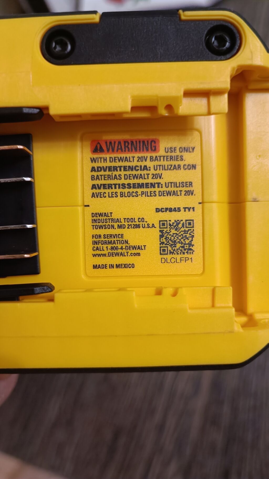 Dewalt dcf845.Импульсный винтоверт dewalt dcf845 mexico.Тушка и — фото 4
