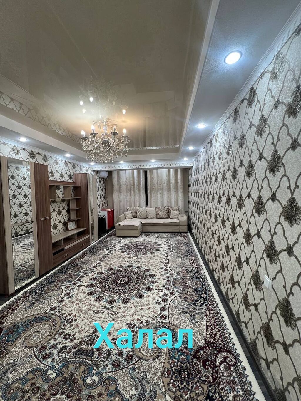 Сдаётся новый апартамент с дизайнерским ремонтом в центре г. Ош! — фото 1