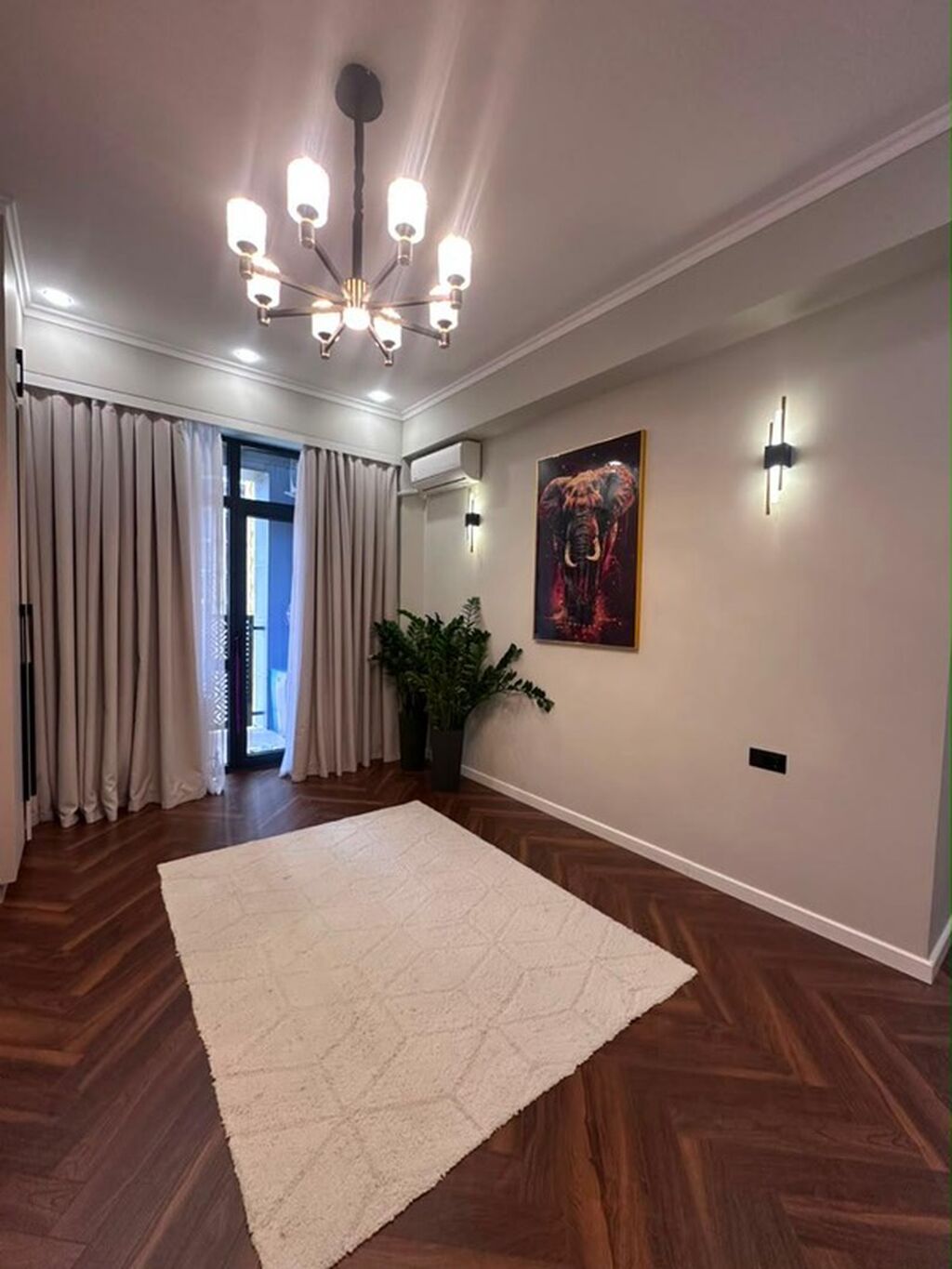2 комнаты, 65 м², ул. Чынгыз Айтматова Элитка, 7 этаж, Дизайнерский ремонт: фото 5
