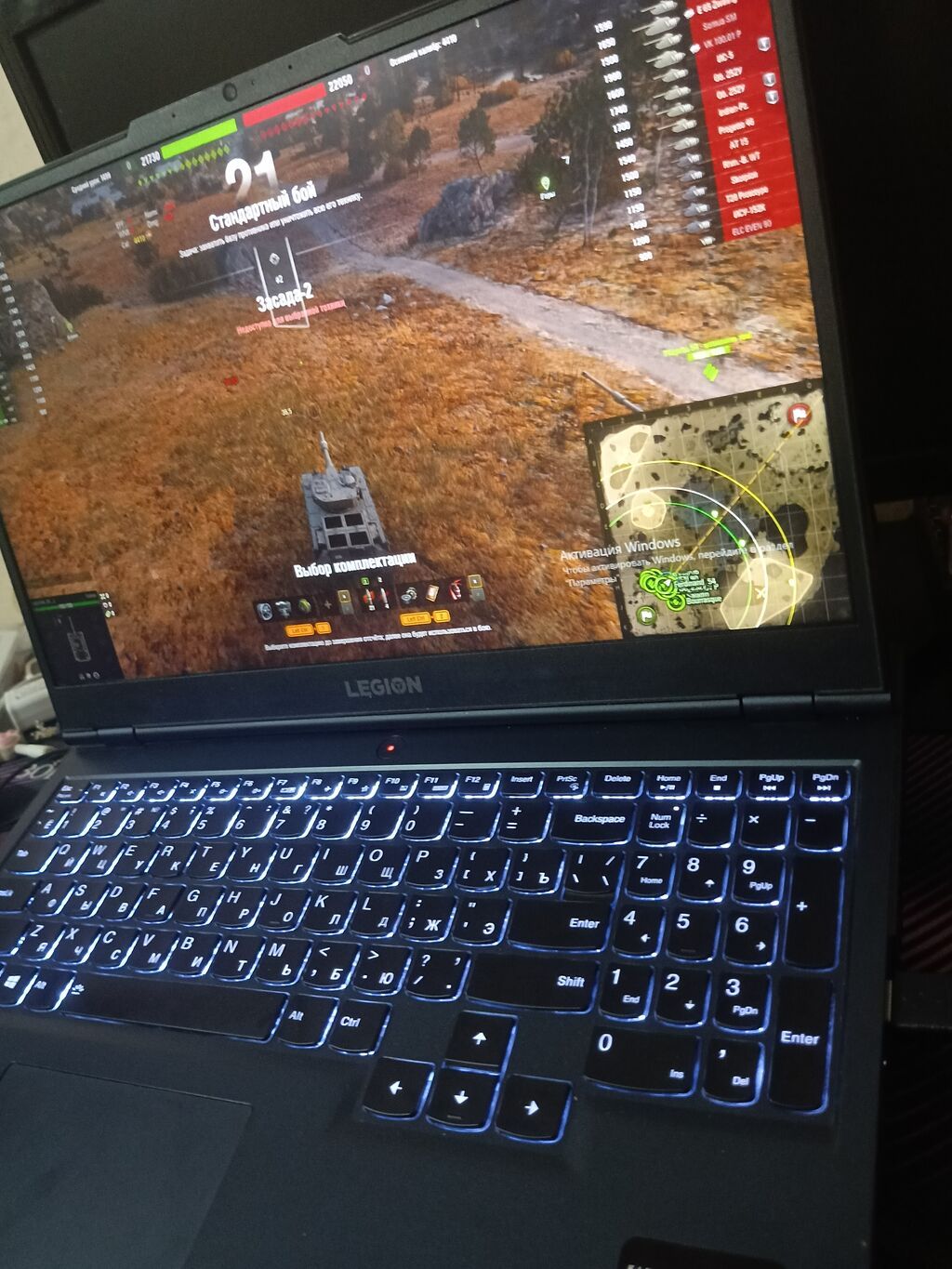 Игровой ноутбук Lenovo Legion 5" очень мощный игровой ноутбук m 2: фото 8