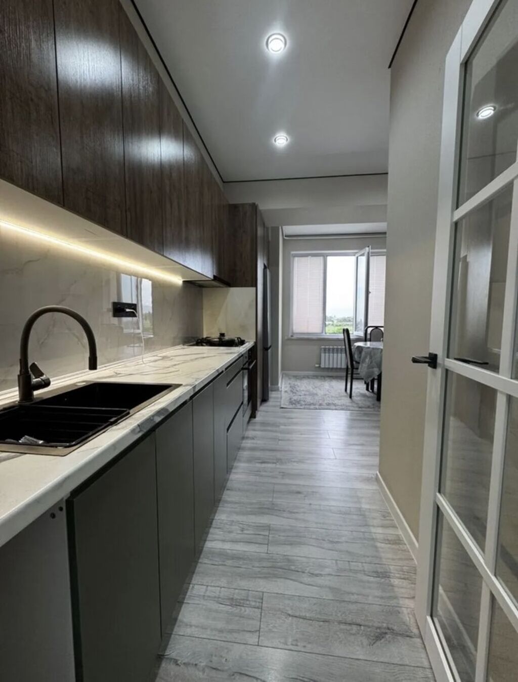 3 комнаты, 70 м², Кок-Жар ж/м Элитка, Дизайнерский ремонт: фото 3