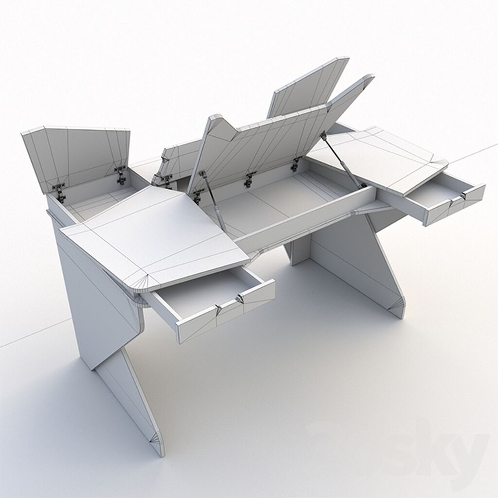 стол трансформер 3d модель