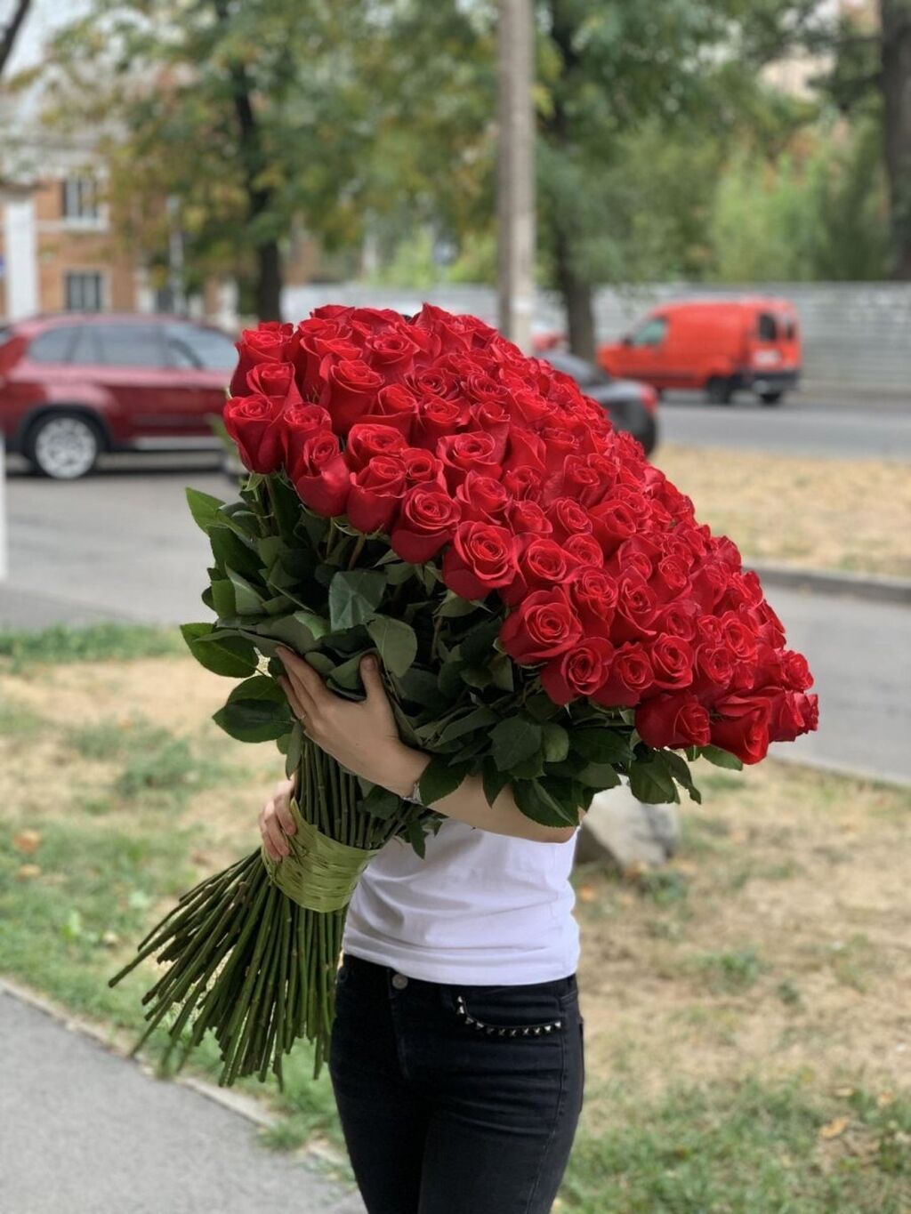 Супер Акция 101 Роза , 75, 51, 25, любое количество можем собрать, всё: фото 5