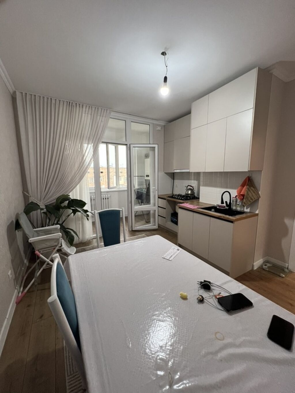 2 комнаты, 53 м², Аламедин-1 мкр Элитка, 6 этаж, Евроремонт: фото 5