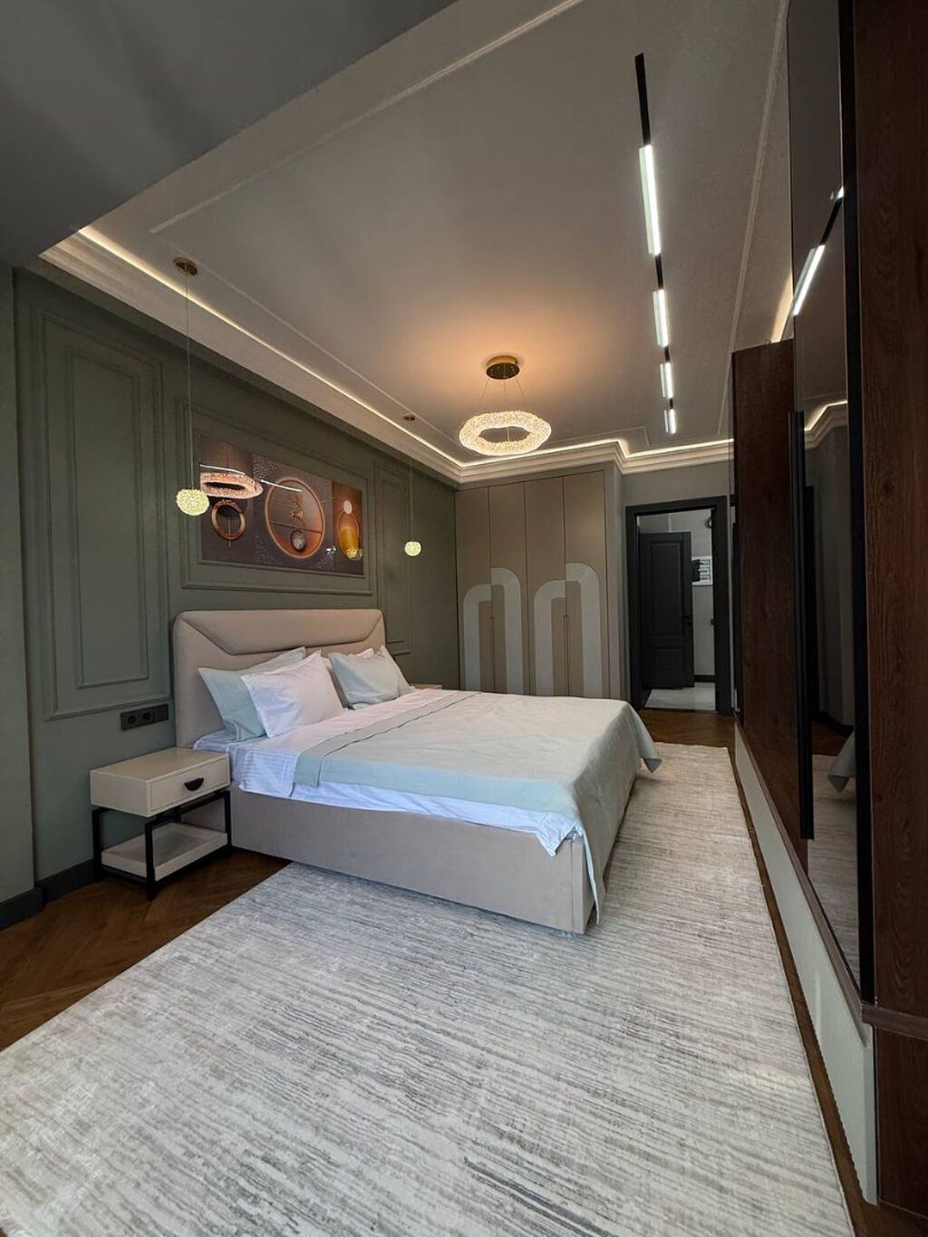 2 комнаты, 80 м², Асанбай мкр Элитка, 14 этаж, Евроремонт: фото 7