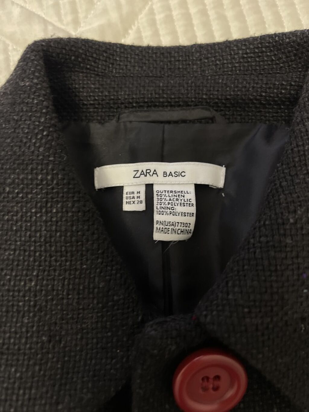 Жакеты (2 шт.) ЦЕНА за 1 пиджак 2000 сом 1) ZARA BASIC, женский -: фото 3
