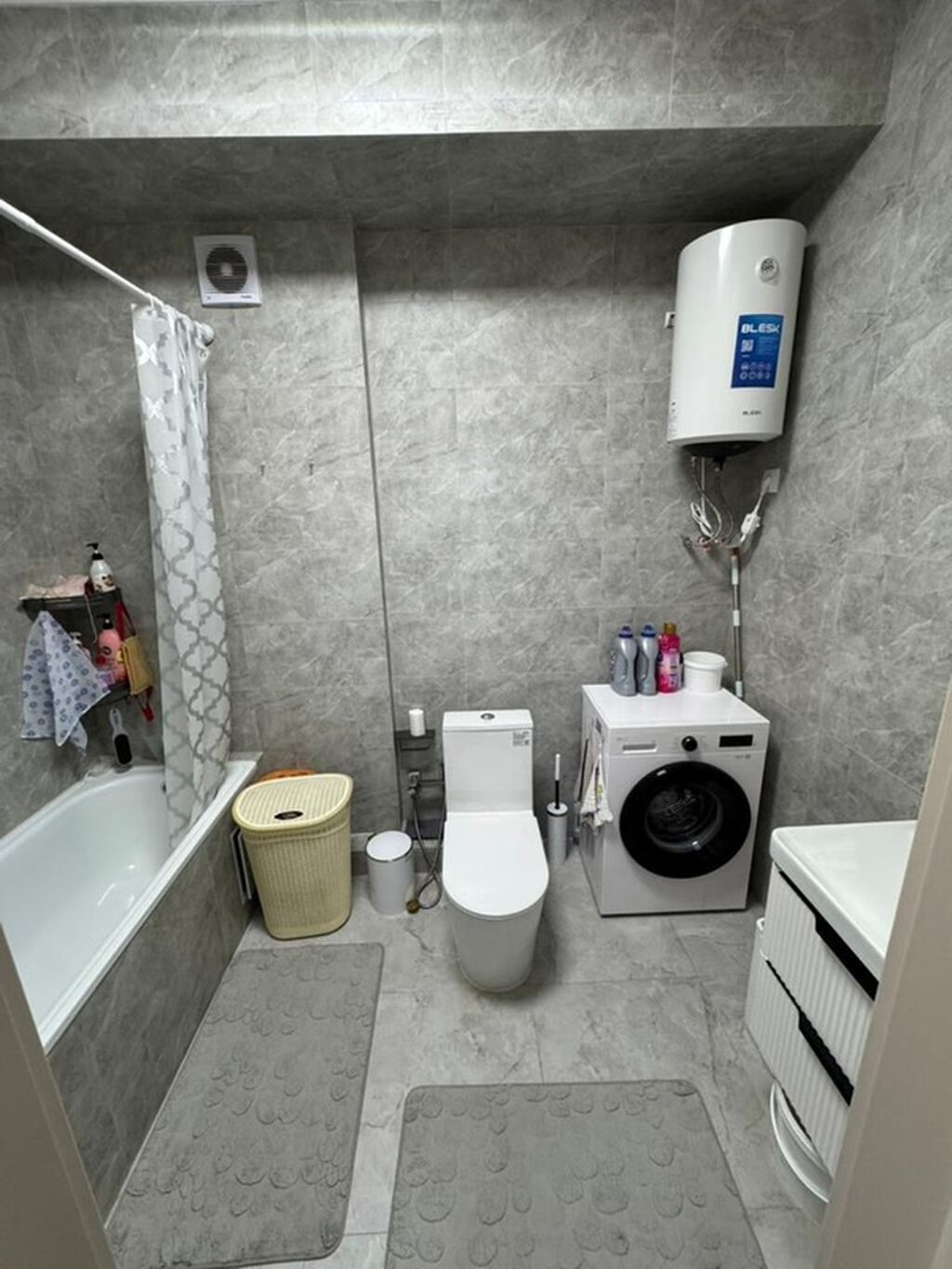 2 комнаты, 52 м², 15 этаж, Евроремонт
