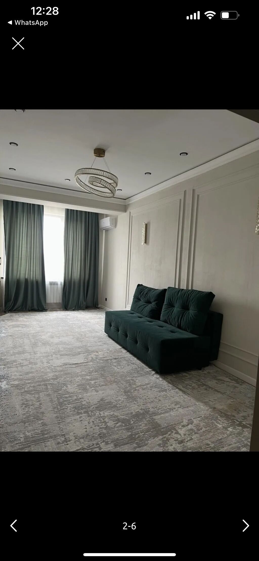 Сдается 2 х ком в джале Курчатова 81 Аренда 65000 Ханзада: фото 2