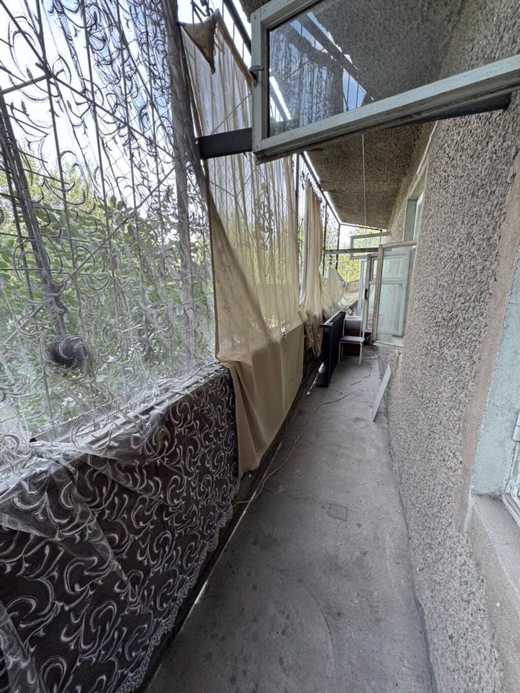 2 комнаты, 46 м², Аламедин-1 мкр Индивидуалка, 1 этаж, Требуется ремонт: фото 5