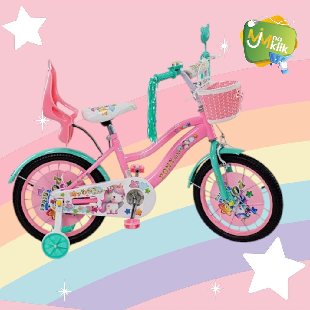 Dečiji bicikli: Deciji bicikl "pony bikes" (16") - 8600 din. Besplatna dostava