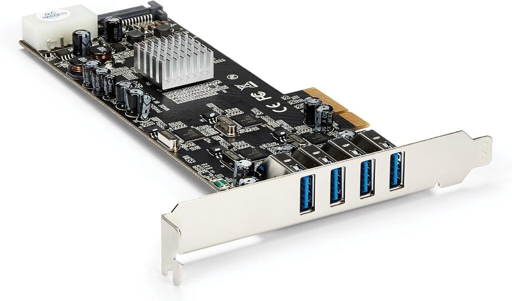 PCIe плата расширения StarTech PEXUSB3S44V — 4 порта USB 3.0 (до 5: фото 1