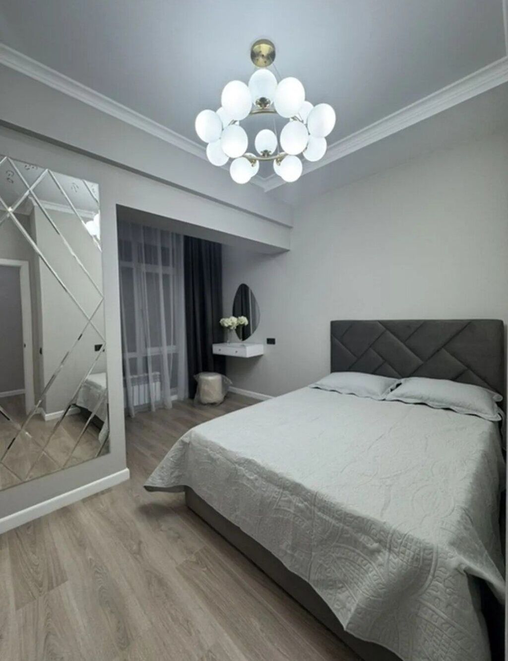 2 комнаты, 55 м², Асанбай мкр Элитка, 14 этаж, Евроремонт: фото 5