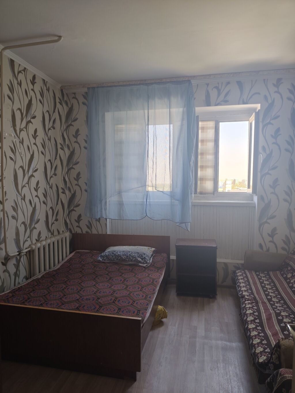 2 комнаты, 47 м², 8 мкр Индивидуалка, 15 этаж, Косметический ремонт