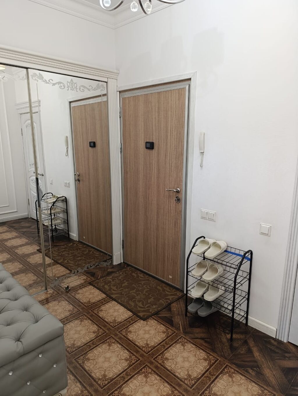 3 комнаты, Бишкек Парк ТРЦ, Душевая кабина, Постельное белье, Кондиционер: фото 6