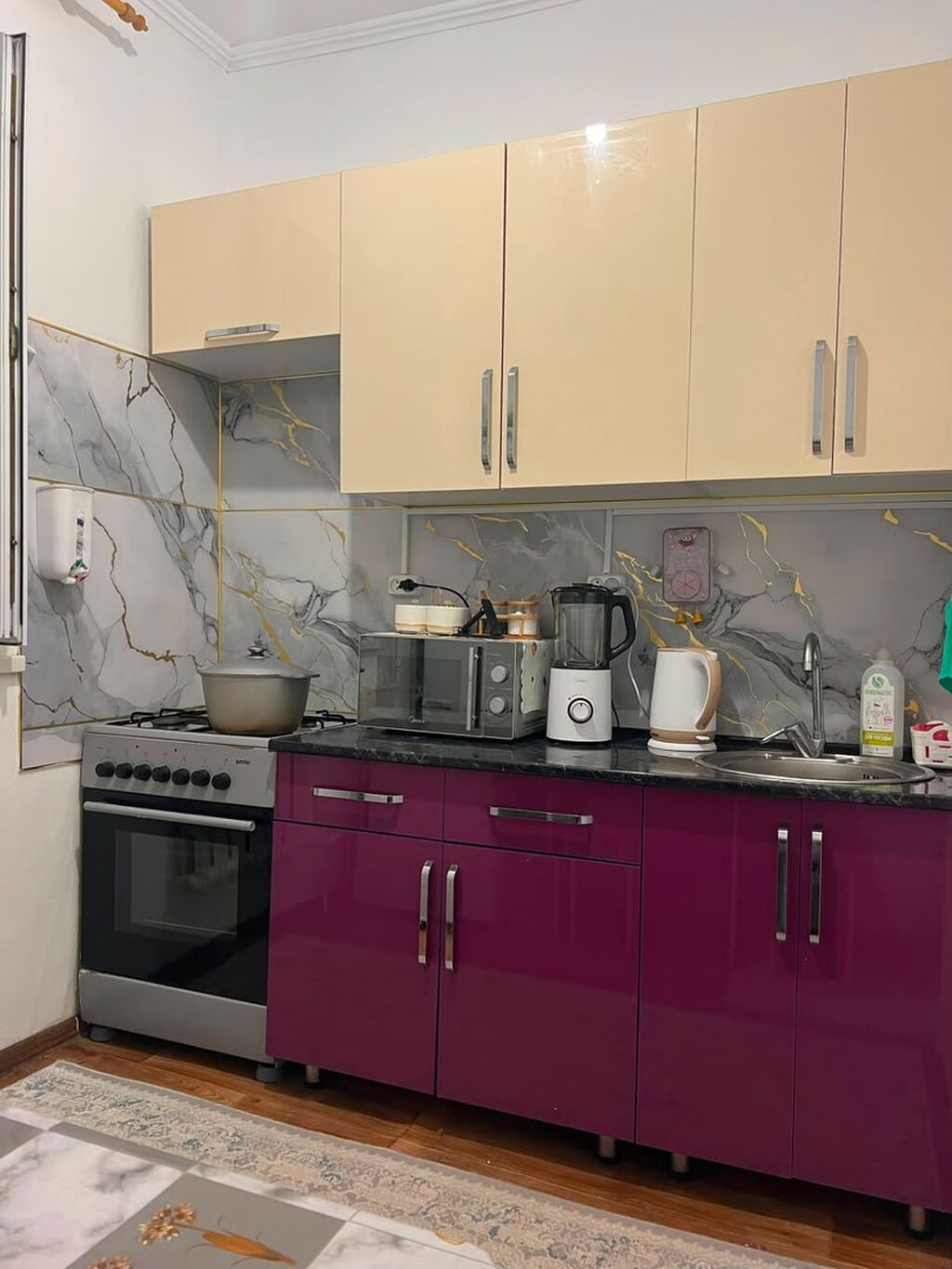 1 комната, 37 м², 5 мкр Индивидуалка, 3 этаж, Косметический ремонт: фото 6