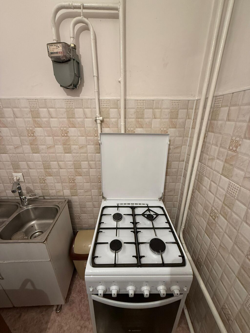 1 комната, 35 м², Кок-Жар мкр 105 серия, 5 этаж, Евроремонт: фото 7