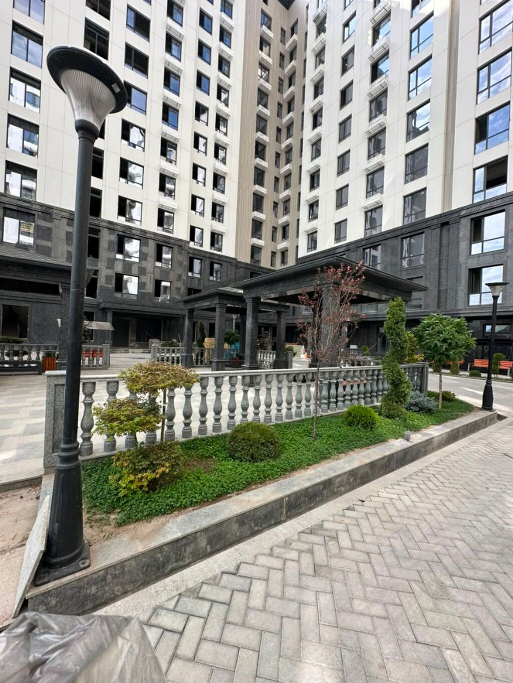 2 комнаты, 84 м², Городская больница №4 (ул. Айни) Элитка, 8 этаж, ПСО (под самоотделку): фото 7
