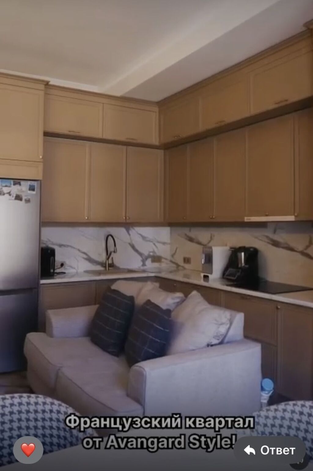 2 комнаты, 62 м², Асанбай мкр 5 этаж, Дизайнерский ремонт: фото 5