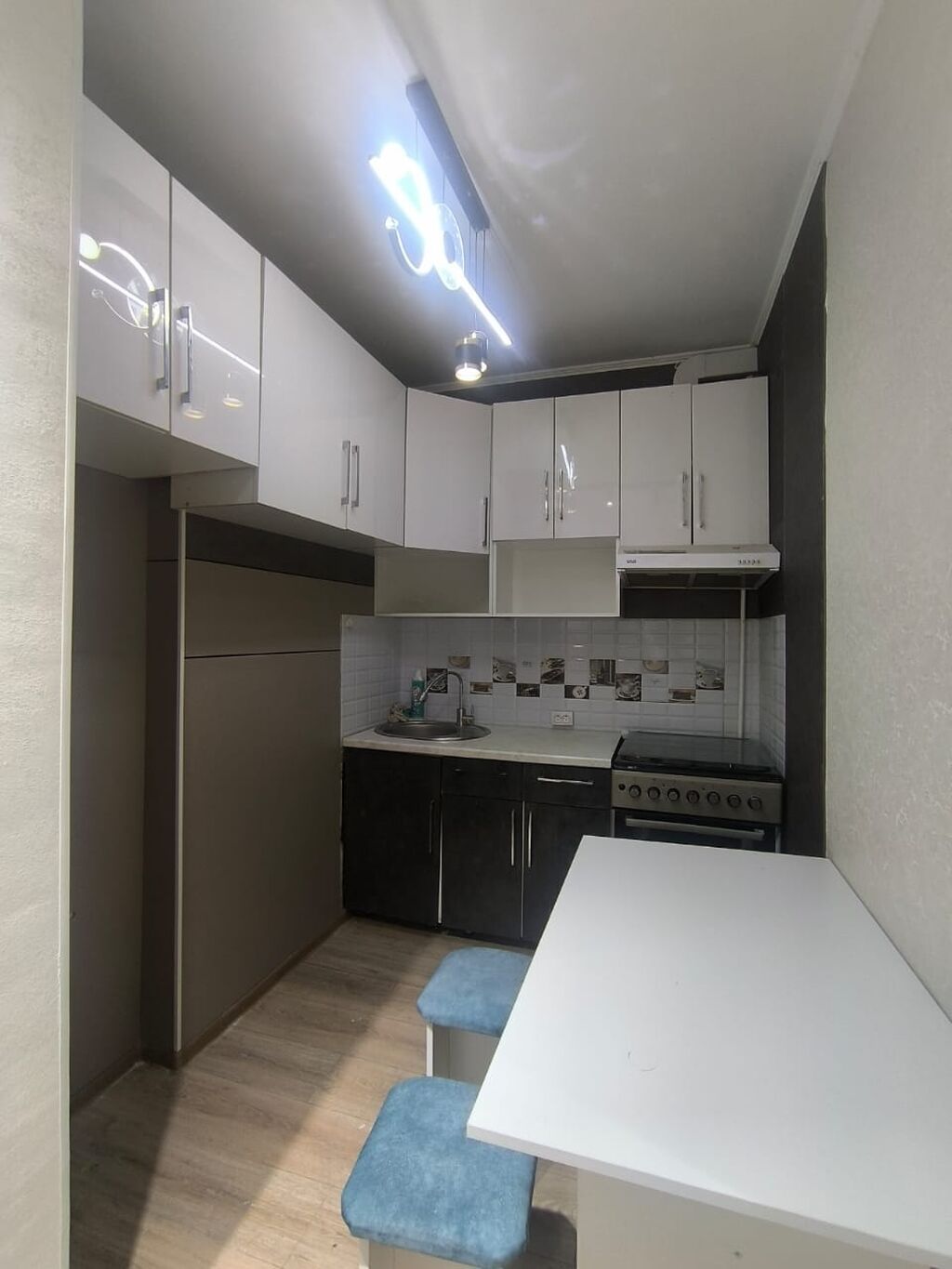 2 комнаты, 60 м², Городская больница №4 (ул. Айни) 107 серия, 1 этаж, Евроремонт: фото 5