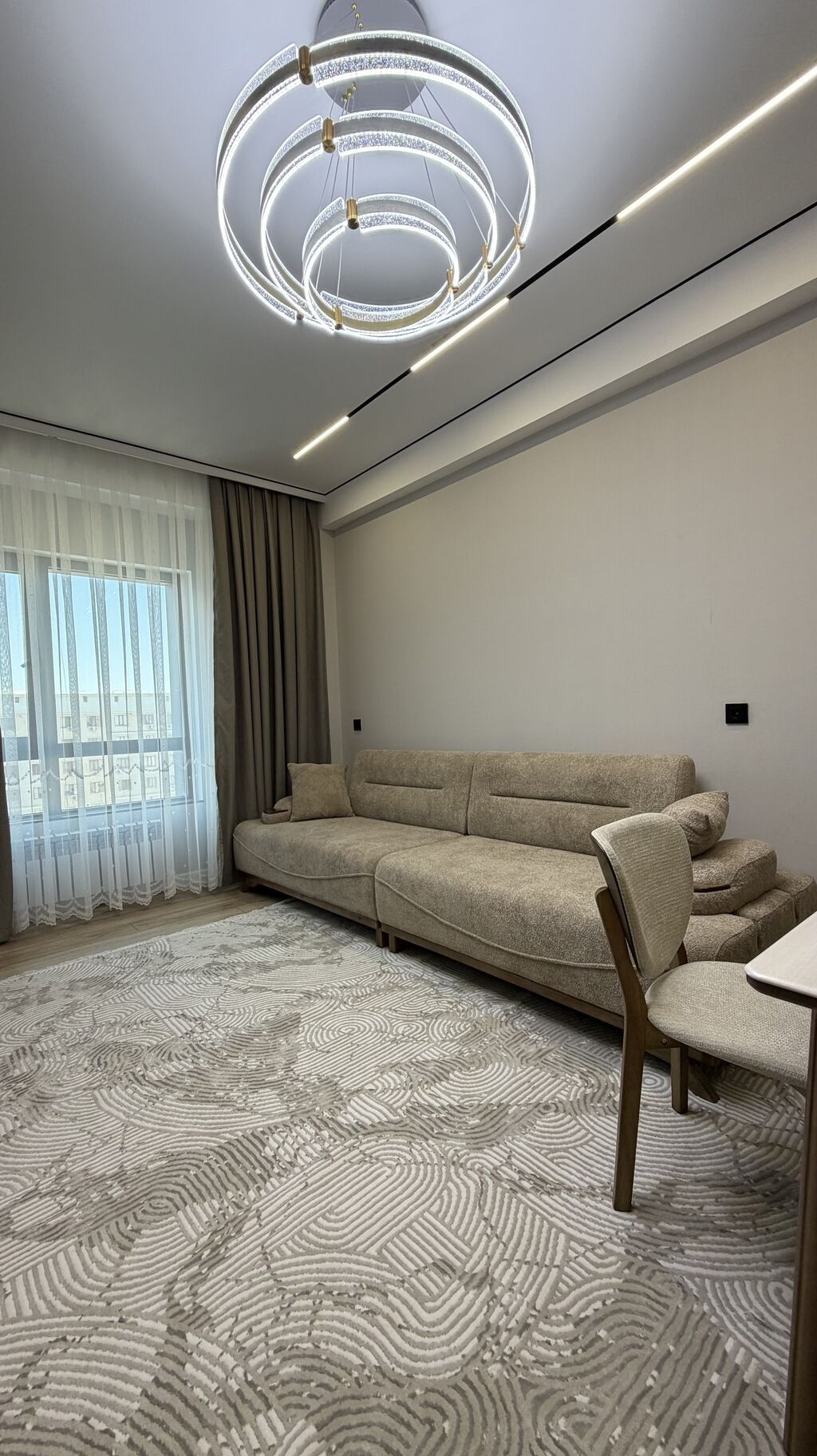 2 комнаты, 50 м², Элитка, 9 этаж, Дизайнерский ремонт: фото 5