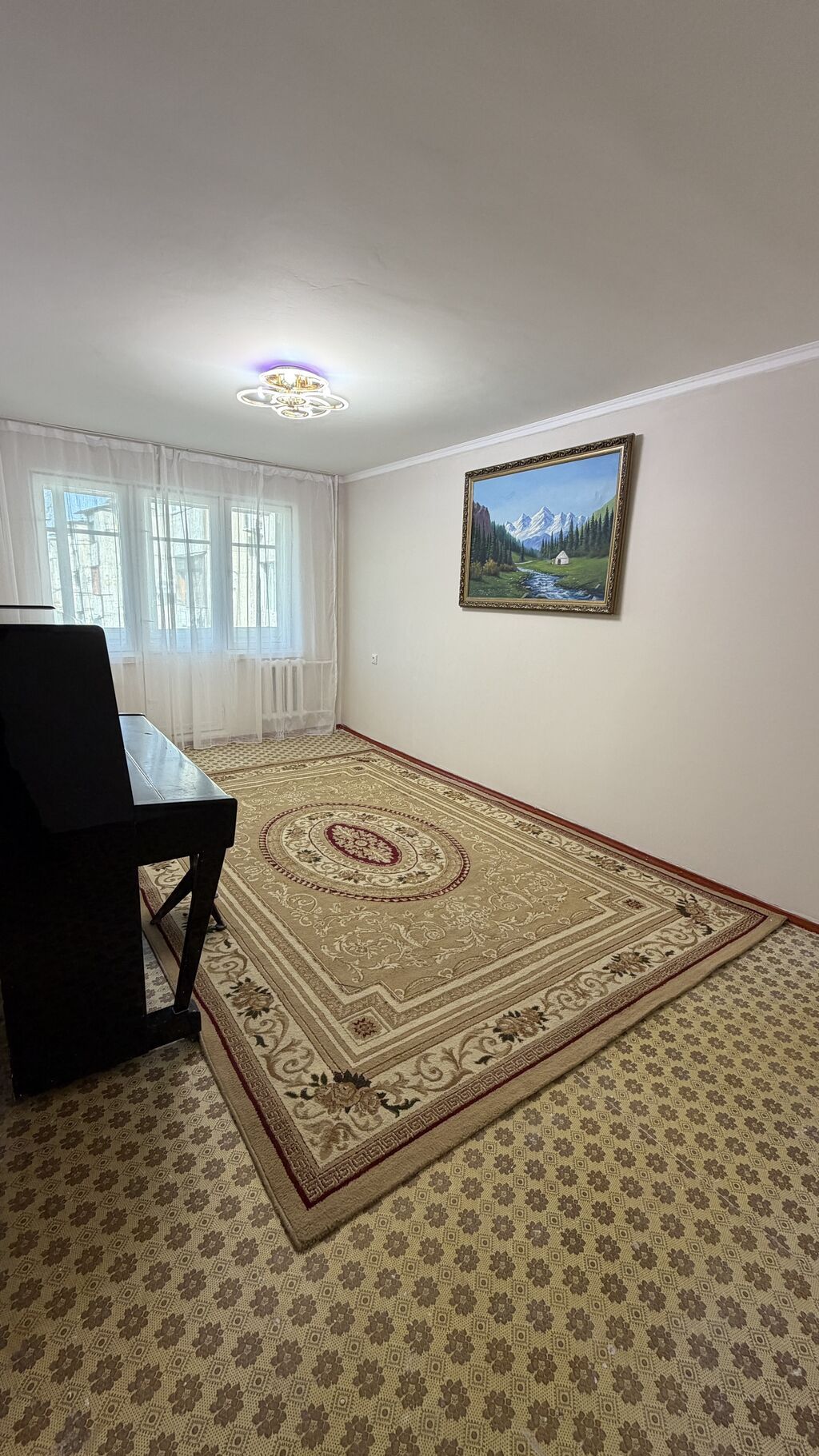 3 комнаты, 63 м², Центральная мечеть 104 серия, 4 этаж, Евроремонт: фото 4