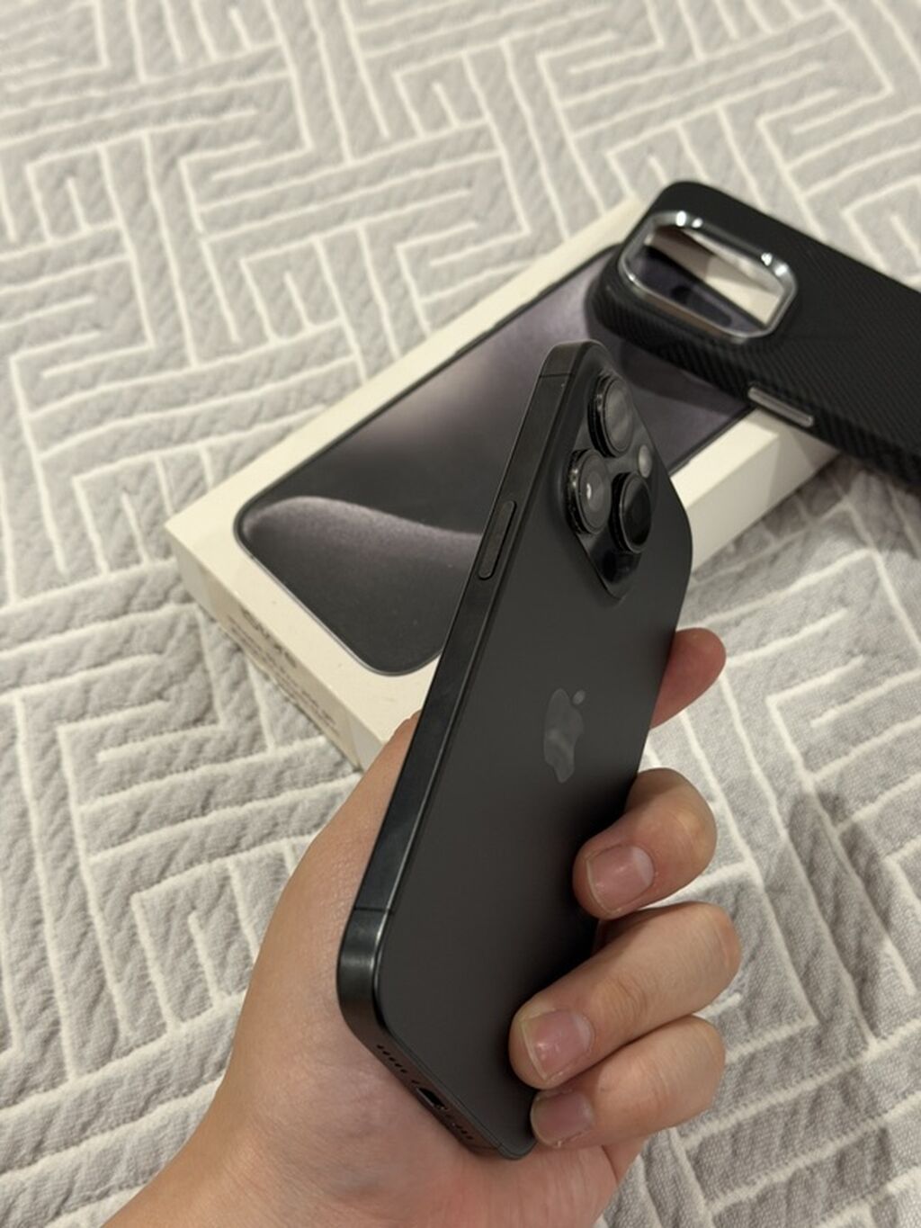 IPhone 15 Pro 256гб Не вскрытый 100%, акб родной 79% — фото 2