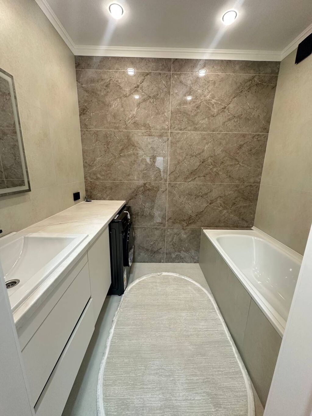 2 комнаты, 69 м², Асанбай мкр Элитка, 4 этаж, Дизайнерский ремонт: фото 6