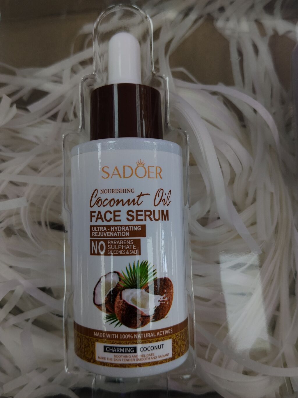 Набор для ухода за лицом SADOER Coconut Oil (кокосовая серия) В: фото 5