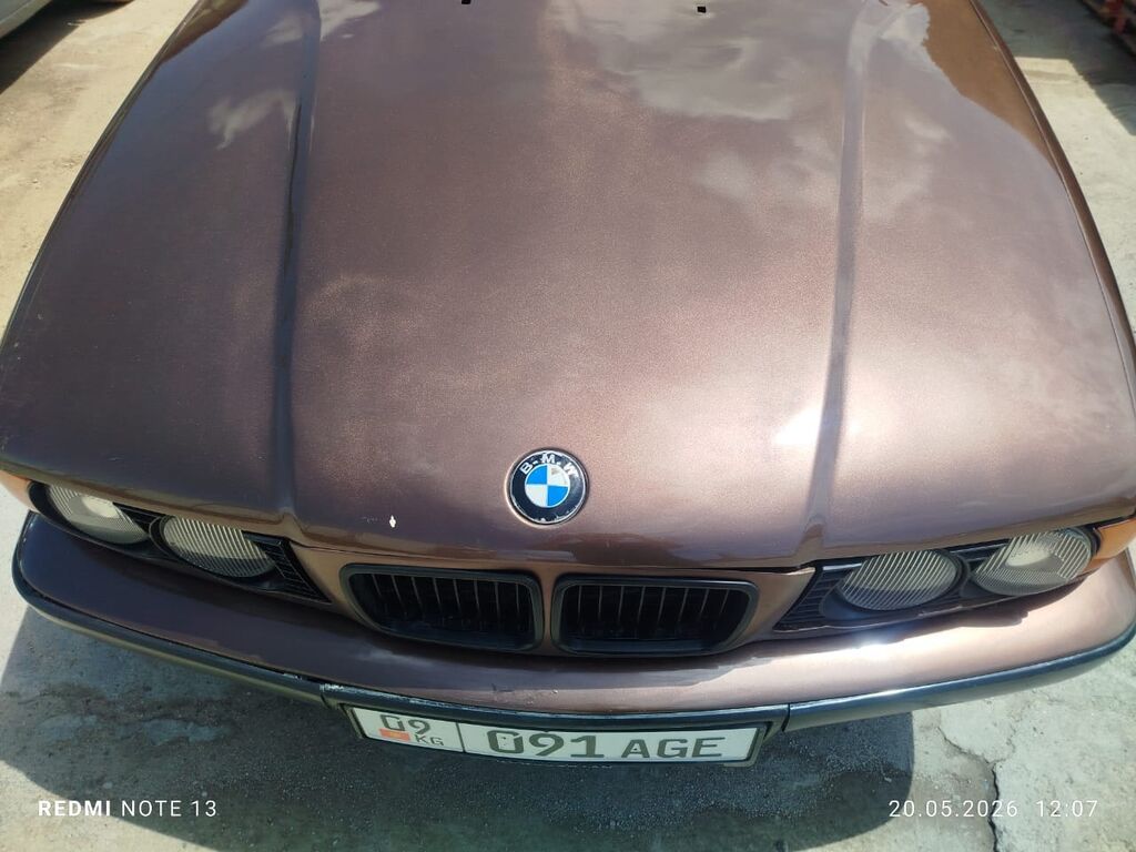 BMW 5 series: 1991 г., 2.5 л, Механика, Седан: фото 5