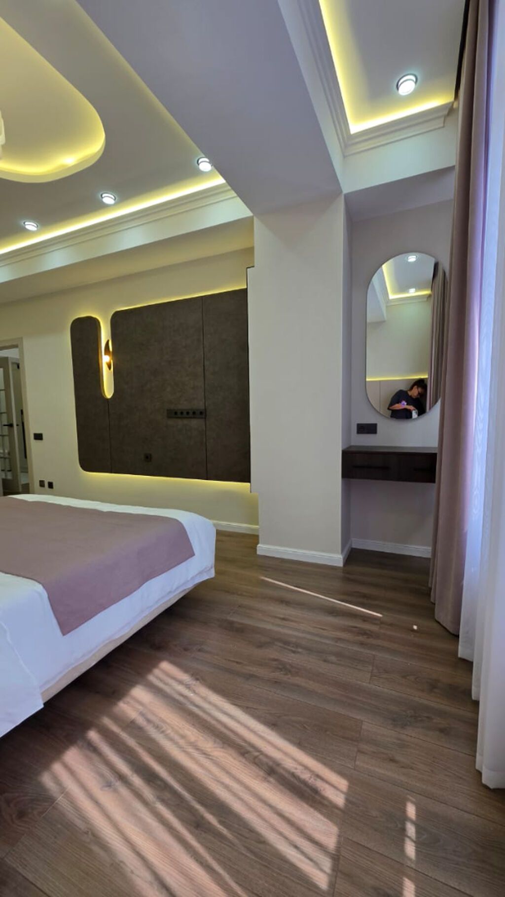 Студия, 48 м², Асанбай мкр Элитка, 13 этаж, Дизайнерский ремонт: фото 4