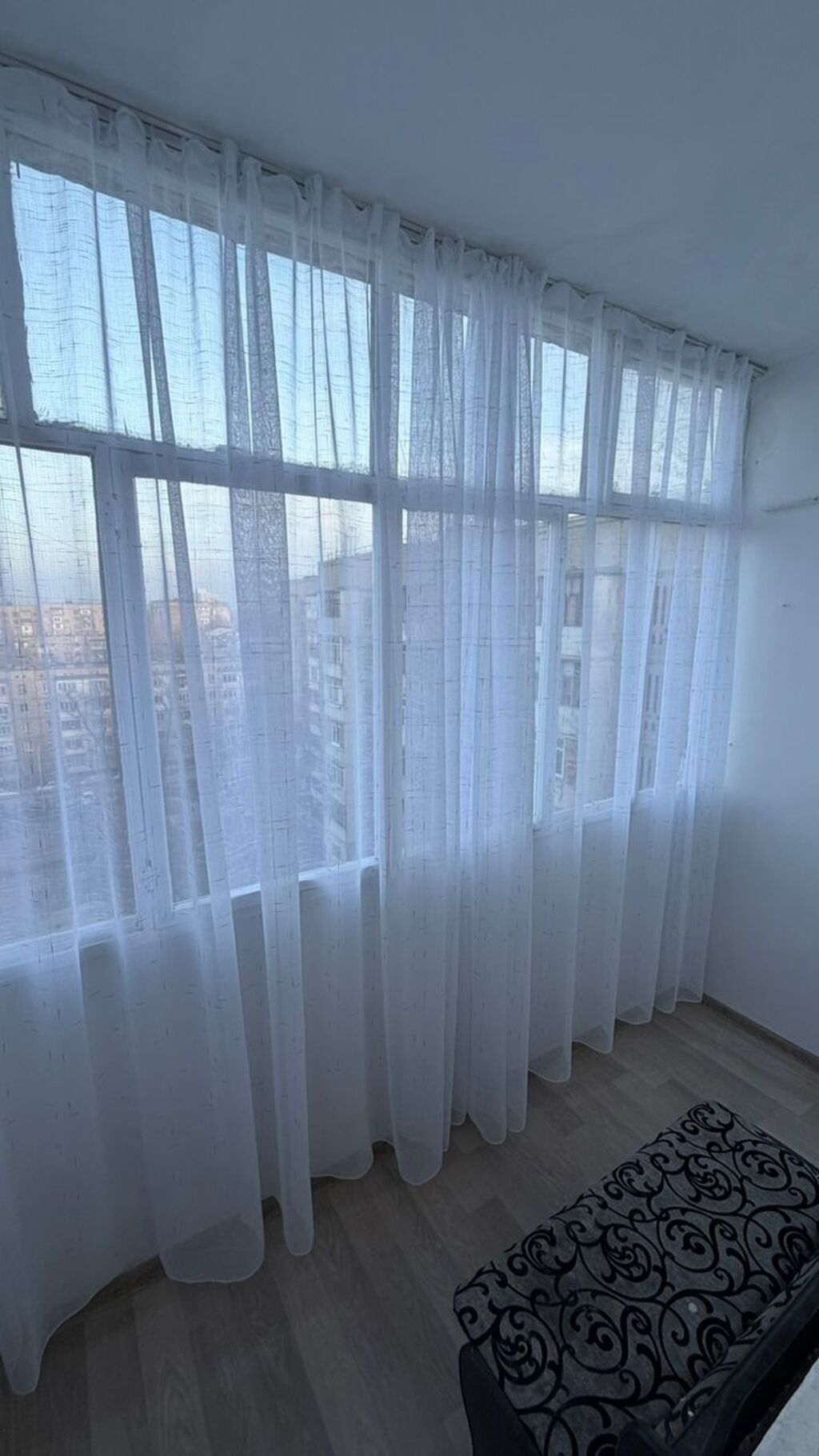 1 комната, 37 м², Аламедин-1 мкр 105 серия, 9 этаж, Свежий ремонт: фото 6