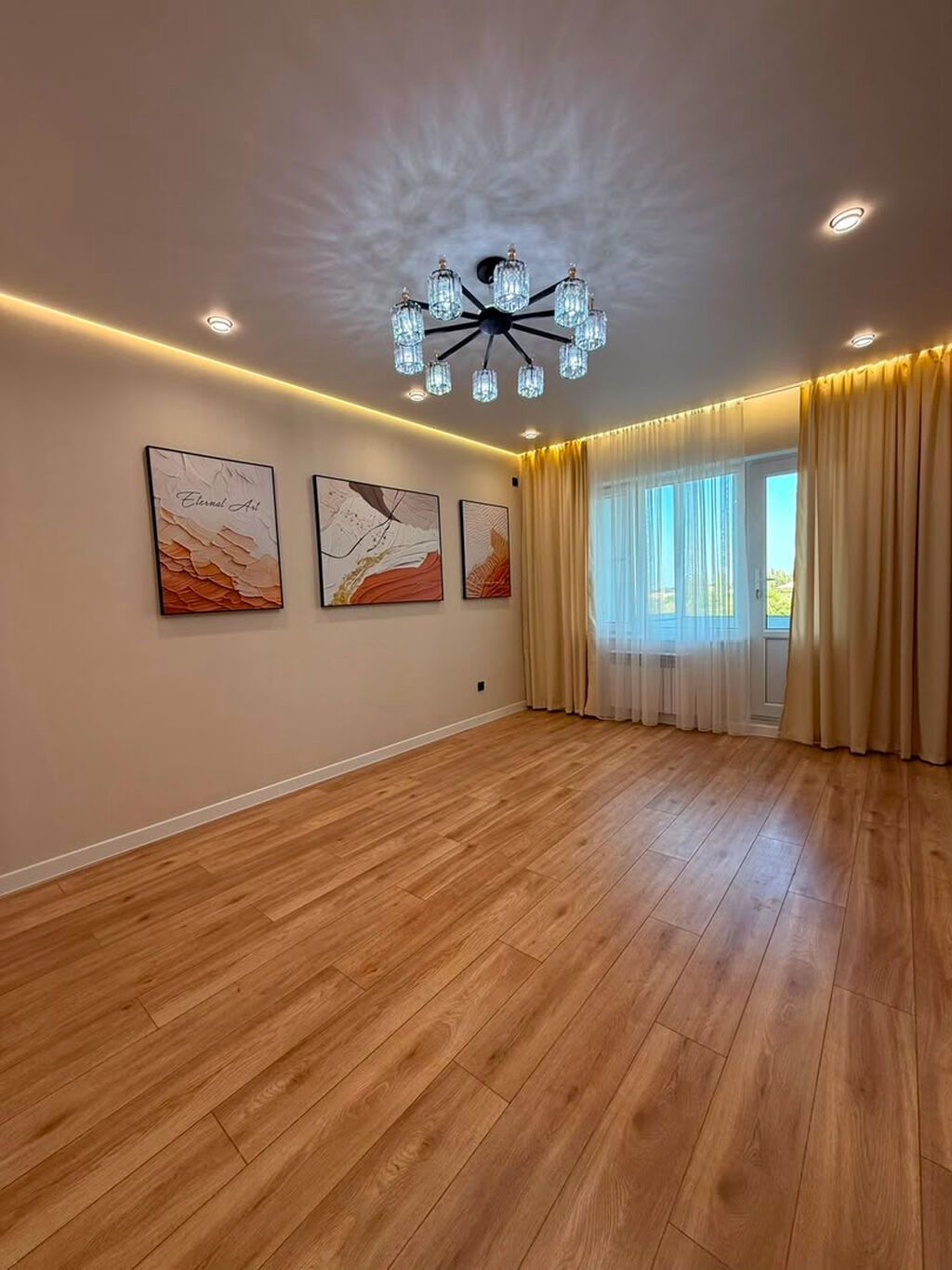 2 комнаты, 54 м², Кок-Жар ж/м Элитка, 4 этаж, Дизайнерский ремонт: фото 7