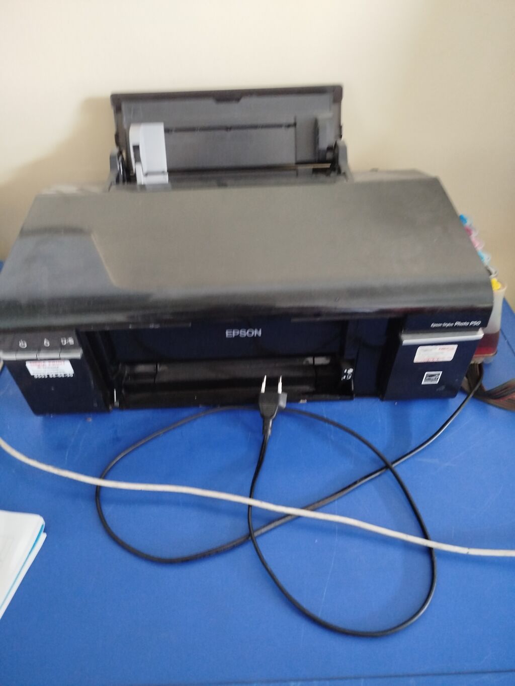 Струйный принтер Epson Stylus Photo P50 с установленной системой: фото 2
