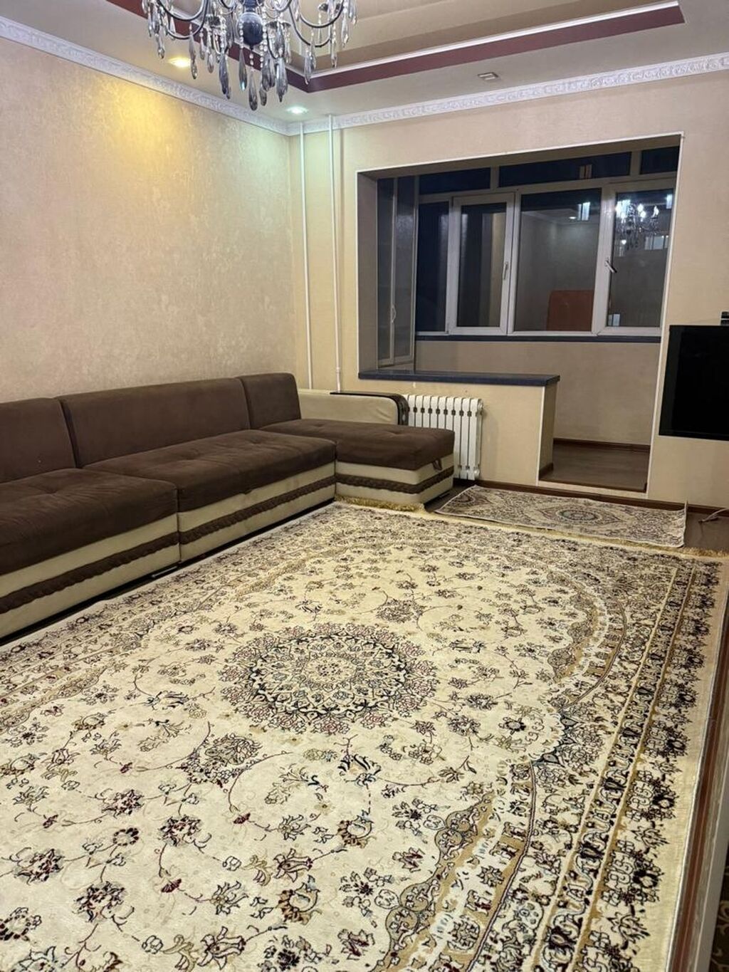 3 комнаты, Таш-Рабат ТРЦ Собственник, Семейным, С мебелью полностью: фото 2
