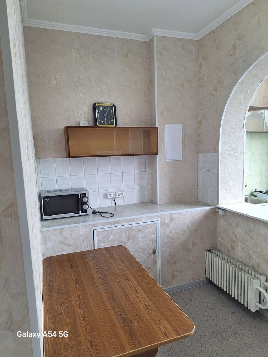 1 комната, 34 м², Аламедин-1 мкр 105 серия, 4 этаж, Старый ремонт: фото 4